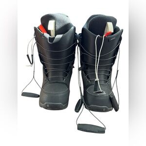 Burton MOTO SB BOOTS Mens Snowboard Boots Black Size : 8